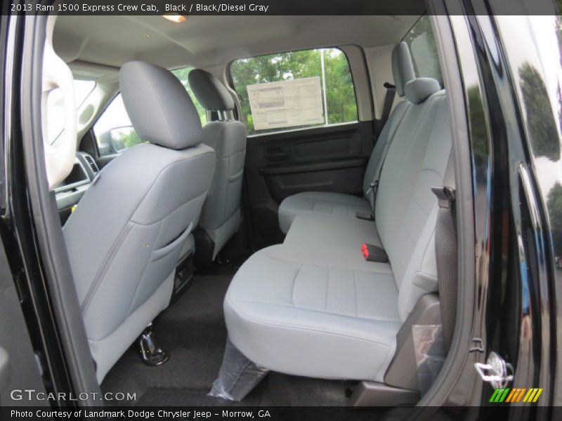 Black / Black/Diesel Gray 2013 Ram 1500 Express Crew Cab