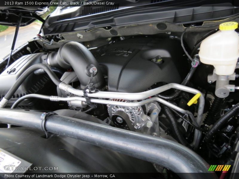Black / Black/Diesel Gray 2013 Ram 1500 Express Crew Cab
