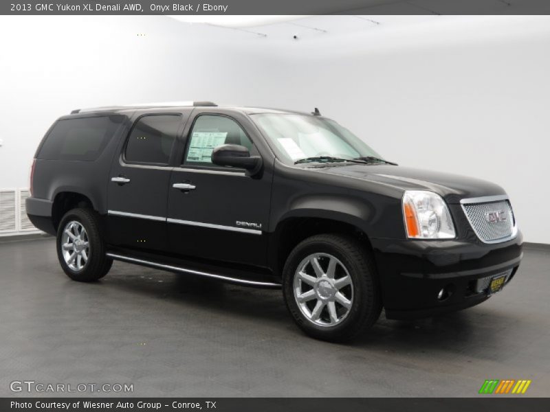 Onyx Black / Ebony 2013 GMC Yukon XL Denali AWD