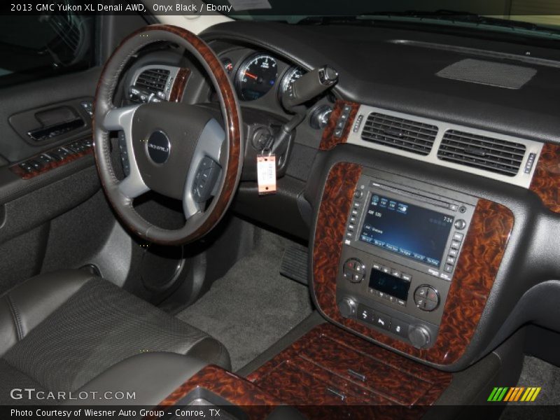 Onyx Black / Ebony 2013 GMC Yukon XL Denali AWD
