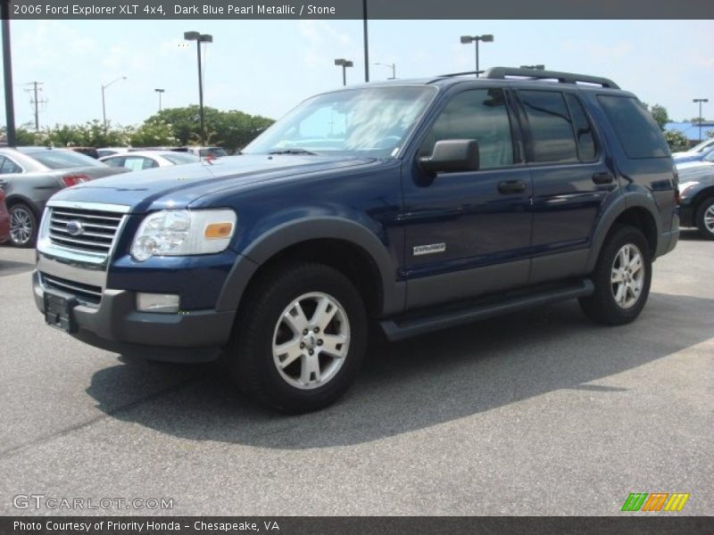 Dark Blue Pearl Metallic / Stone 2006 Ford Explorer XLT 4x4