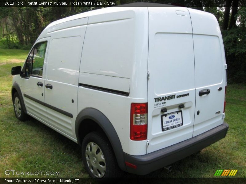 Frozen White / Dark Gray 2013 Ford Transit Connect XL Van