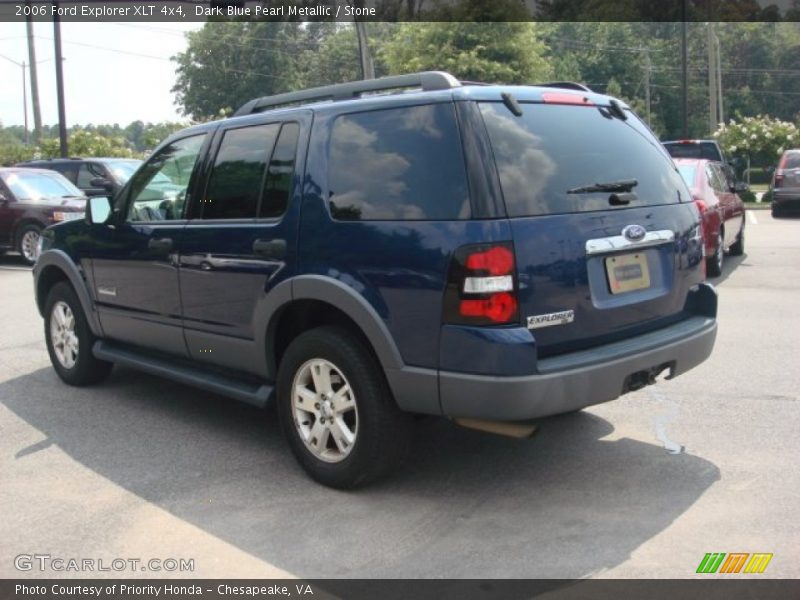 Dark Blue Pearl Metallic / Stone 2006 Ford Explorer XLT 4x4