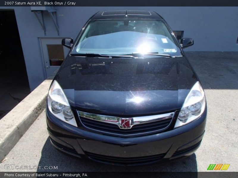 Black Onyx / Gray 2007 Saturn Aura XE