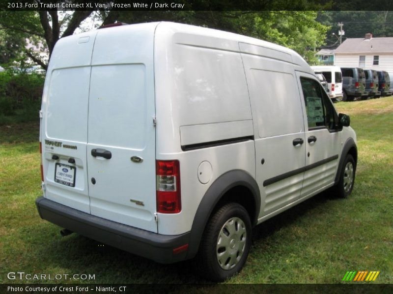 Frozen White / Dark Gray 2013 Ford Transit Connect XL Van