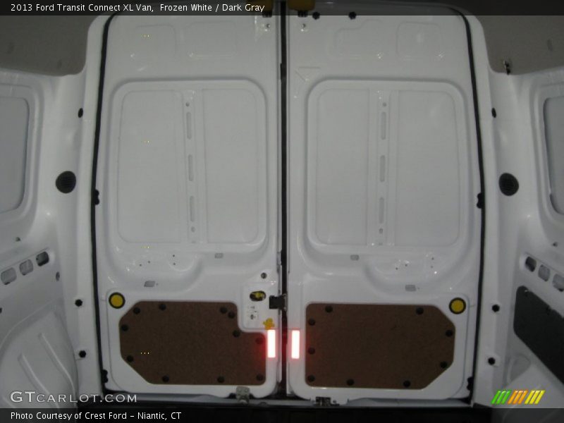 Frozen White / Dark Gray 2013 Ford Transit Connect XL Van