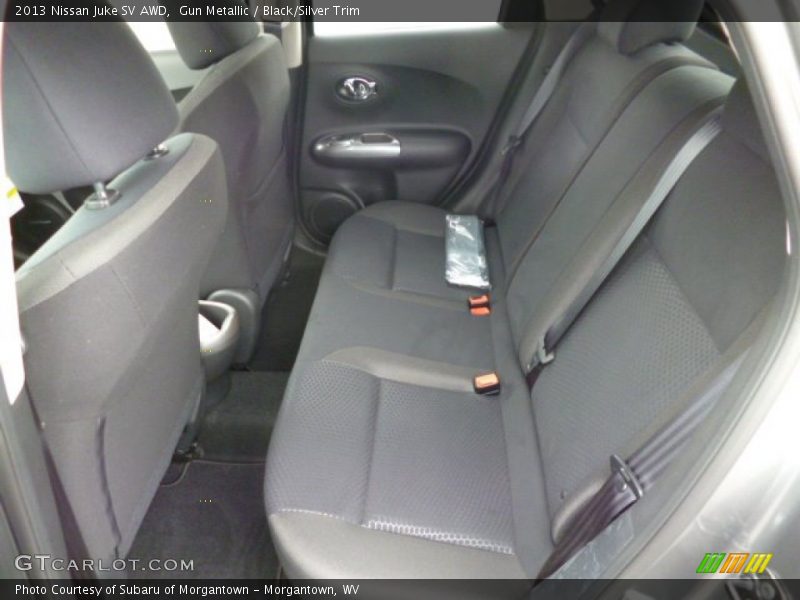 Gun Metallic / Black/Silver Trim 2013 Nissan Juke SV AWD