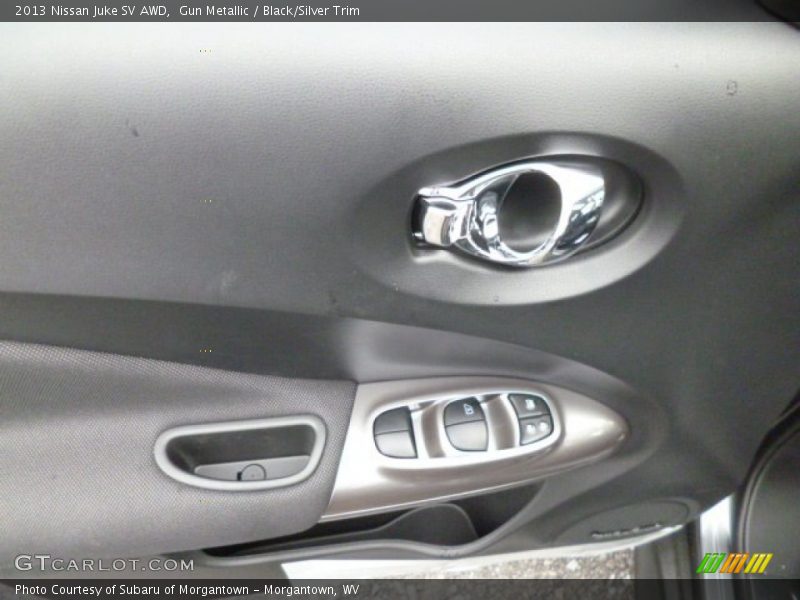 Gun Metallic / Black/Silver Trim 2013 Nissan Juke SV AWD