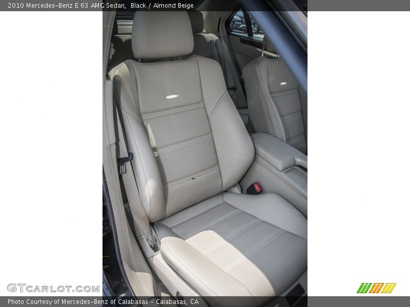Black / Almond Beige 2010 Mercedes-Benz E 63 AMG Sedan