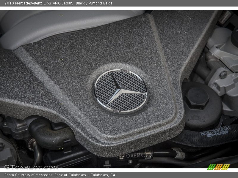 Black / Almond Beige 2010 Mercedes-Benz E 63 AMG Sedan