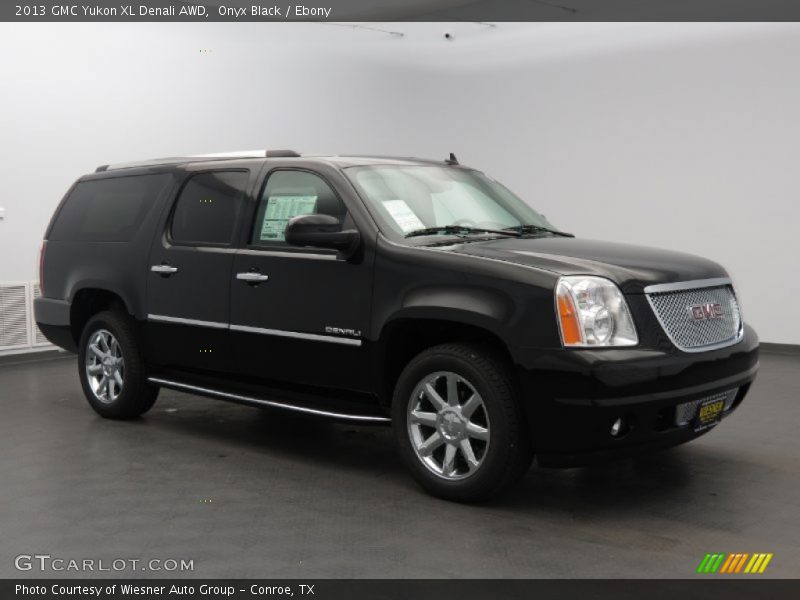 Onyx Black / Ebony 2013 GMC Yukon XL Denali AWD