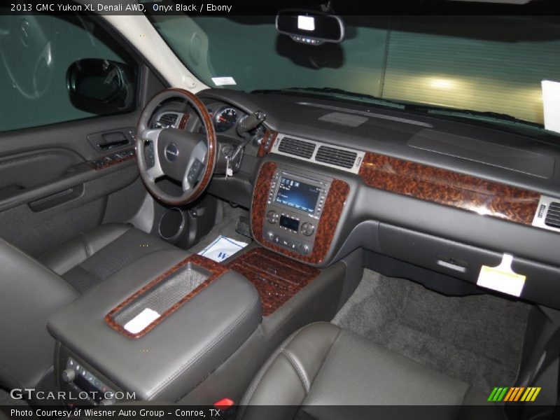 Onyx Black / Ebony 2013 GMC Yukon XL Denali AWD