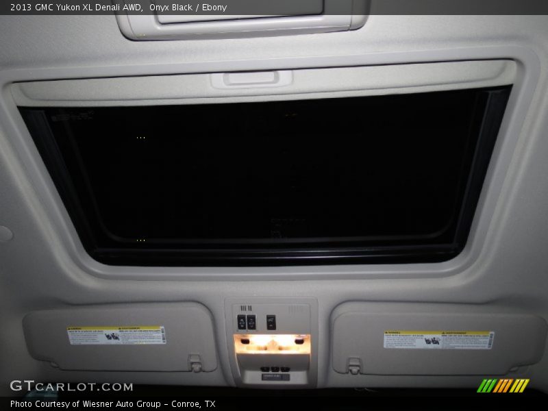 Onyx Black / Ebony 2013 GMC Yukon XL Denali AWD