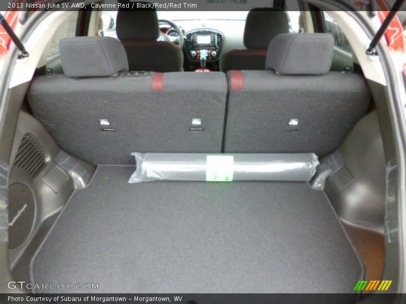 Cayenne Red / Black/Red/Red Trim 2013 Nissan Juke SV AWD
