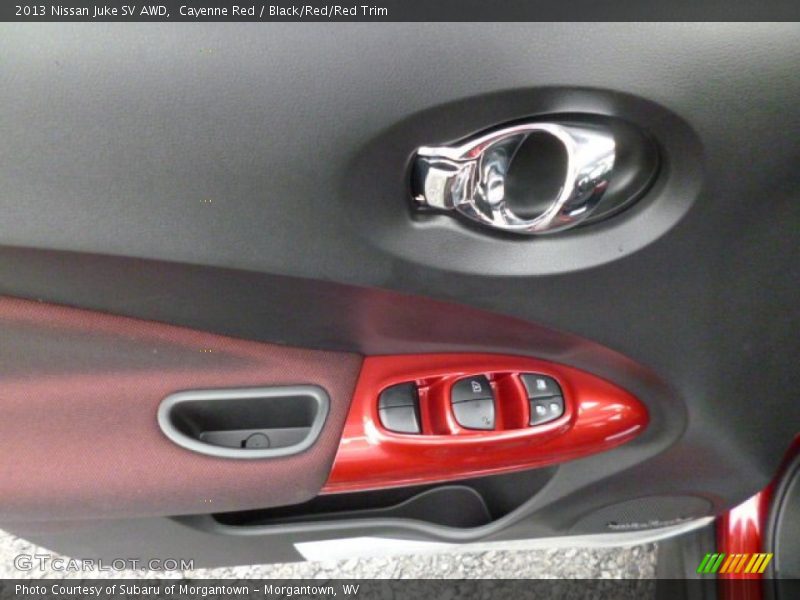 Cayenne Red / Black/Red/Red Trim 2013 Nissan Juke SV AWD