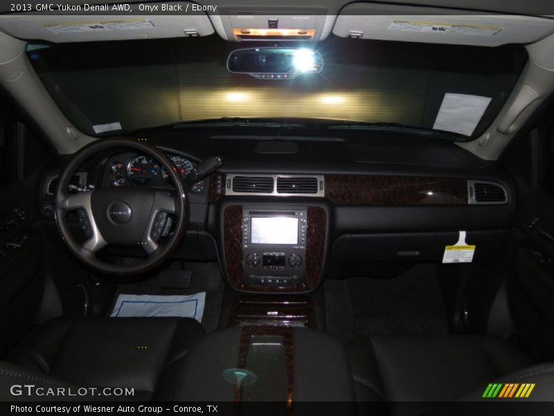 Onyx Black / Ebony 2013 GMC Yukon Denali AWD