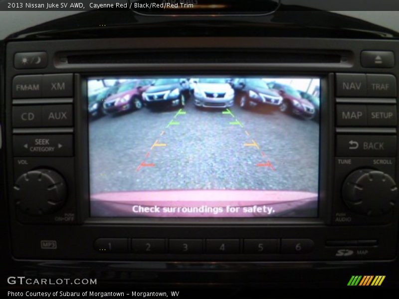 Cayenne Red / Black/Red/Red Trim 2013 Nissan Juke SV AWD