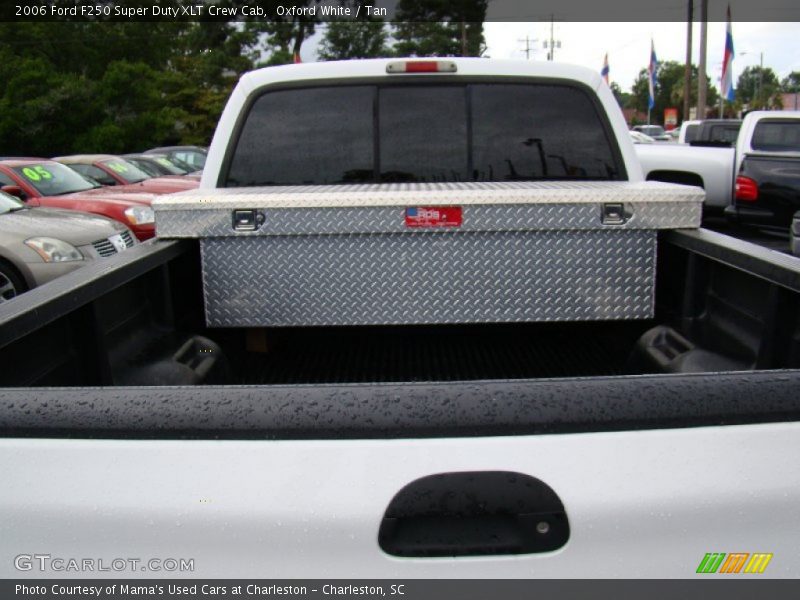 Oxford White / Tan 2006 Ford F250 Super Duty XLT Crew Cab