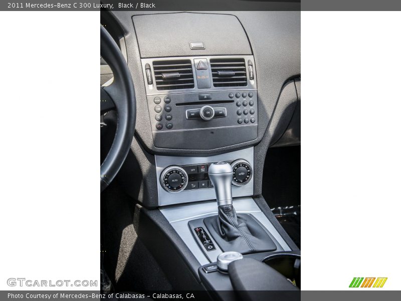 Black / Black 2011 Mercedes-Benz C 300 Luxury