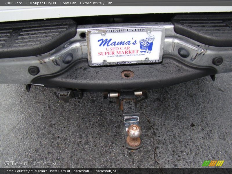 Oxford White / Tan 2006 Ford F250 Super Duty XLT Crew Cab
