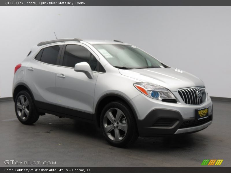 Quicksilver Metallic / Ebony 2013 Buick Encore