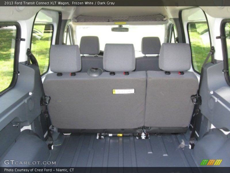Frozen White / Dark Gray 2013 Ford Transit Connect XLT Wagon