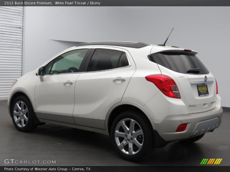 White Pearl Tricoat / Ebony 2013 Buick Encore Premium