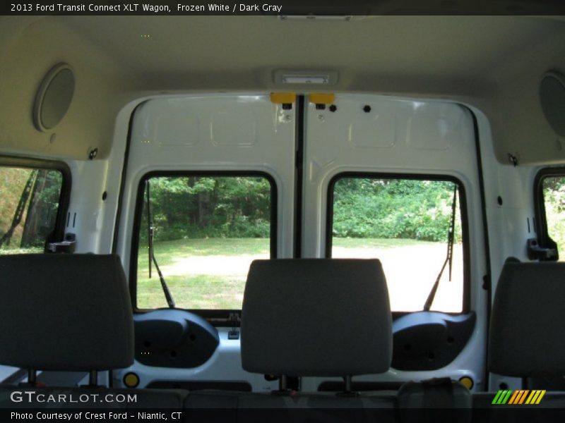 Frozen White / Dark Gray 2013 Ford Transit Connect XLT Wagon