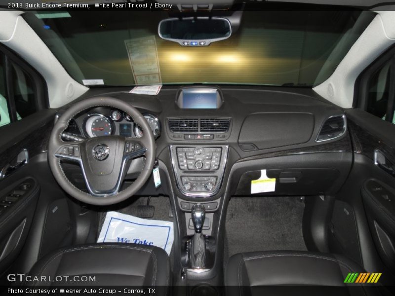 White Pearl Tricoat / Ebony 2013 Buick Encore Premium