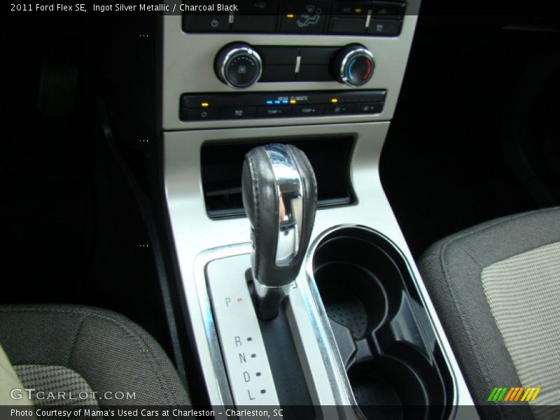 Ingot Silver Metallic / Charcoal Black 2011 Ford Flex SE