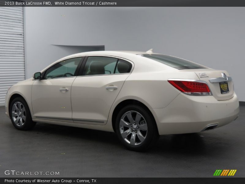 White Diamond Tricoat / Cashmere 2013 Buick LaCrosse FWD
