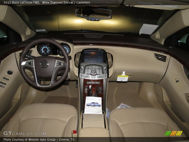 White Diamond Tricoat / Cashmere 2013 Buick LaCrosse FWD