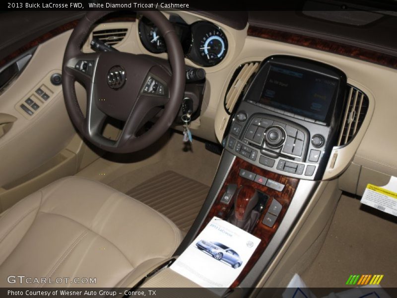 White Diamond Tricoat / Cashmere 2013 Buick LaCrosse FWD