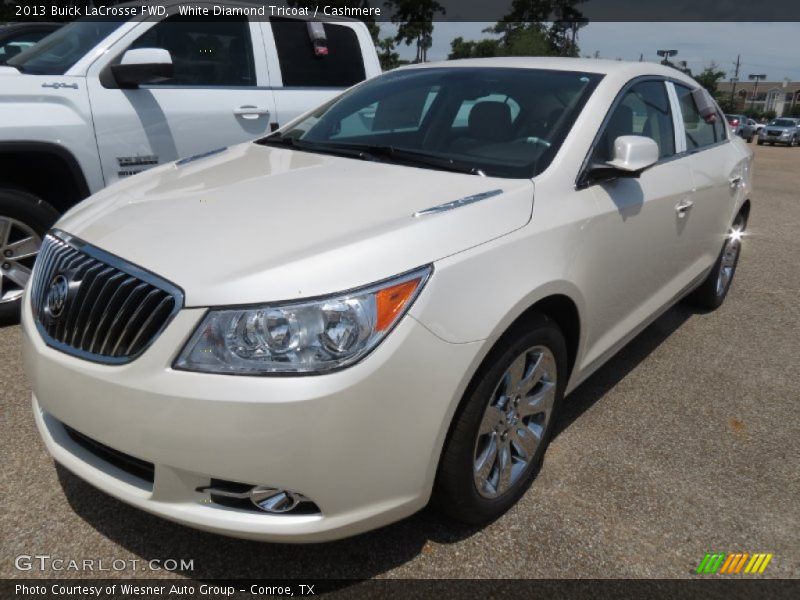White Diamond Tricoat / Cashmere 2013 Buick LaCrosse FWD