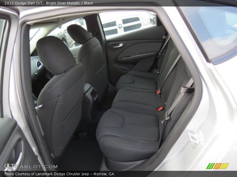 Bright Silver Metallic / Black 2013 Dodge Dart SXT