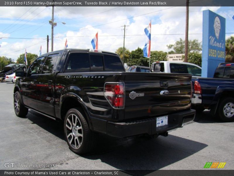 Tuxedo Black / Harley Davidson Lava Red/Black 2010 Ford F150 Harley-Davidson SuperCrew