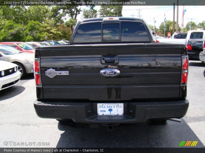 Tuxedo Black / Harley Davidson Lava Red/Black 2010 Ford F150 Harley-Davidson SuperCrew