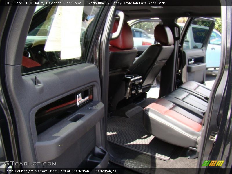 Tuxedo Black / Harley Davidson Lava Red/Black 2010 Ford F150 Harley-Davidson SuperCrew