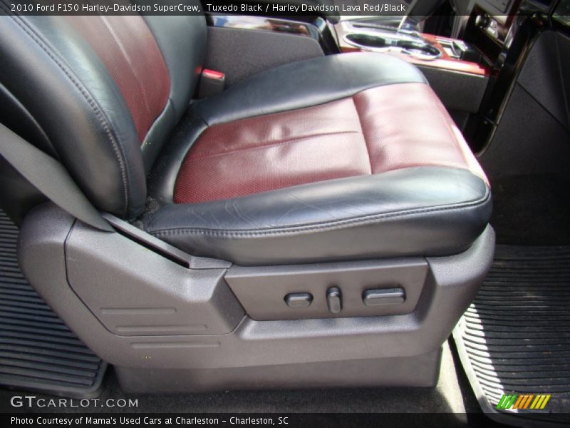 Tuxedo Black / Harley Davidson Lava Red/Black 2010 Ford F150 Harley-Davidson SuperCrew