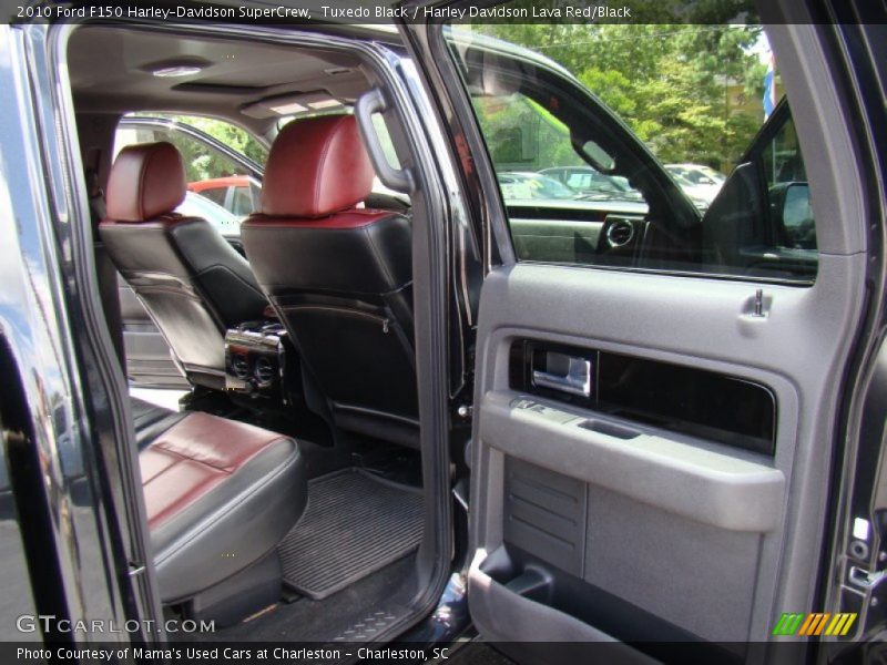 Tuxedo Black / Harley Davidson Lava Red/Black 2010 Ford F150 Harley-Davidson SuperCrew