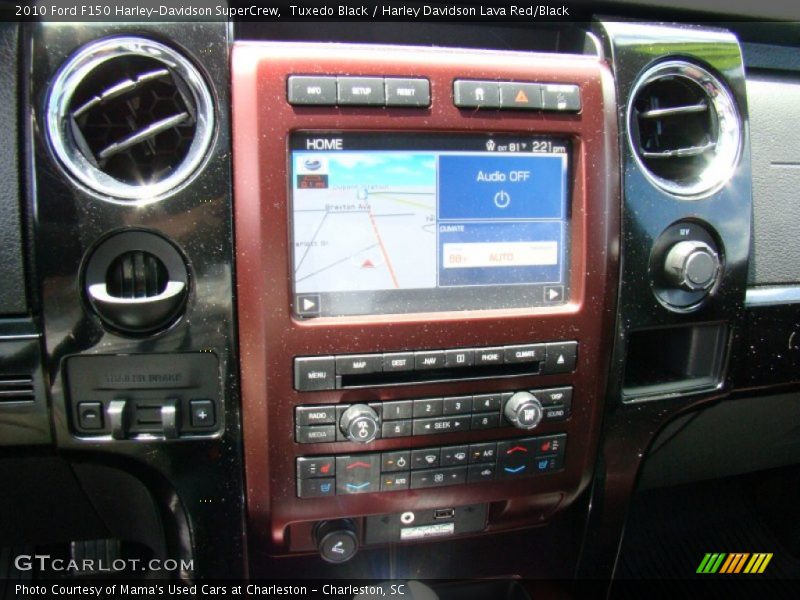 Tuxedo Black / Harley Davidson Lava Red/Black 2010 Ford F150 Harley-Davidson SuperCrew