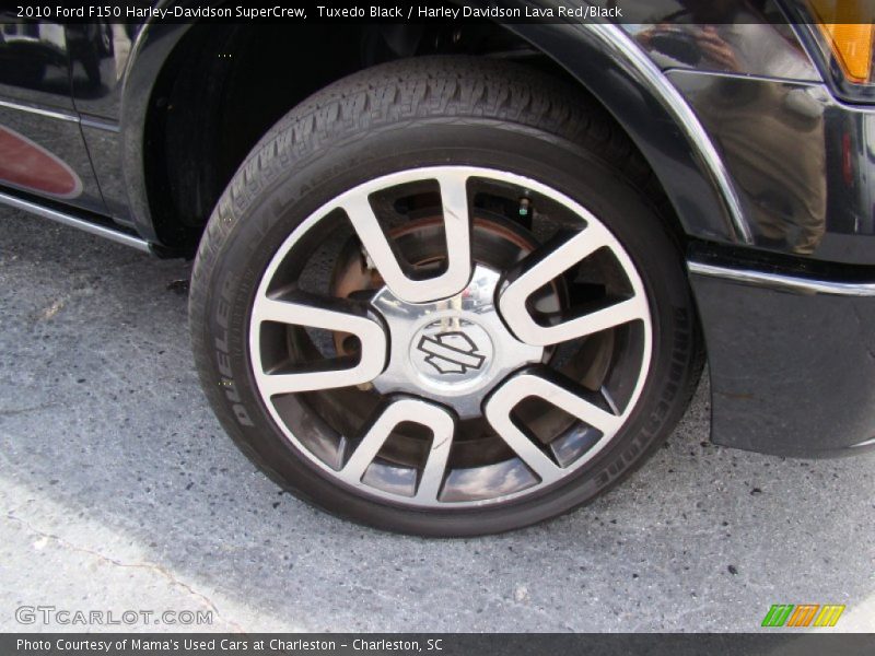 Tuxedo Black / Harley Davidson Lava Red/Black 2010 Ford F150 Harley-Davidson SuperCrew