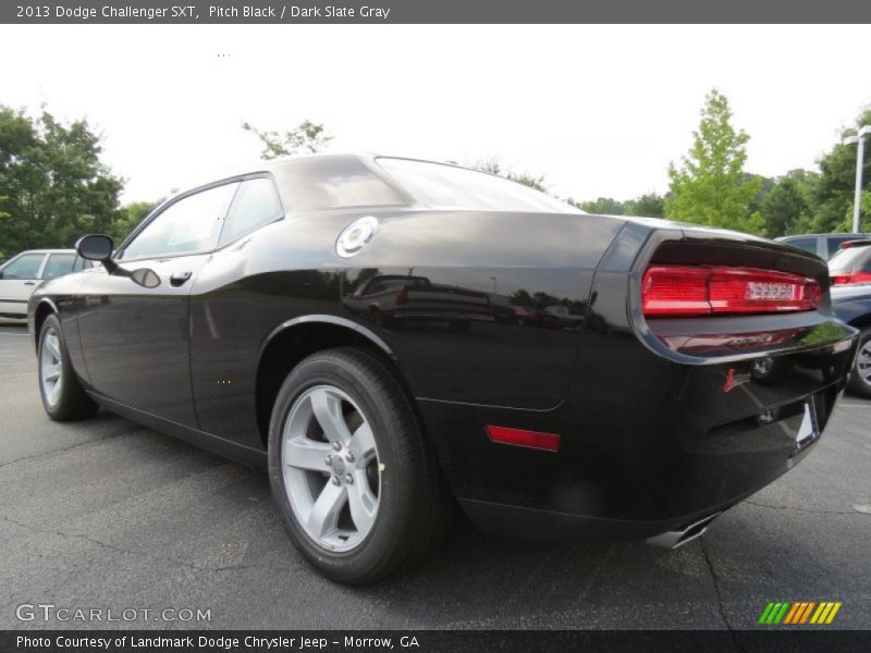 Pitch Black / Dark Slate Gray 2013 Dodge Challenger SXT