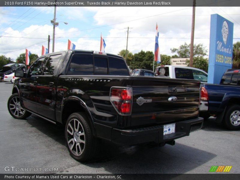 Tuxedo Black / Harley Davidson Lava Red/Black 2010 Ford F150 Harley-Davidson SuperCrew