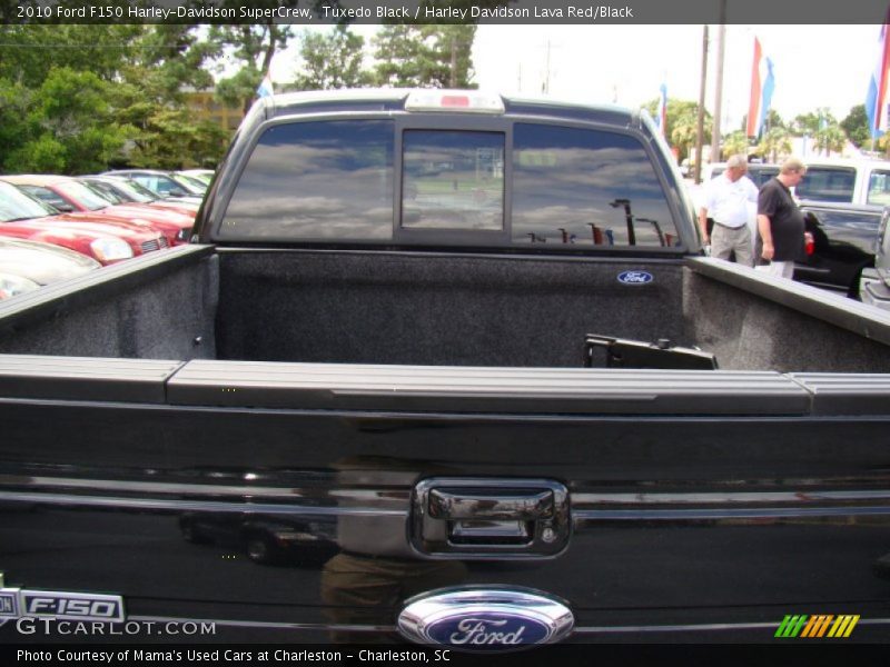 Tuxedo Black / Harley Davidson Lava Red/Black 2010 Ford F150 Harley-Davidson SuperCrew