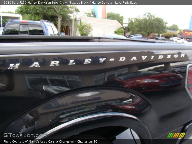 Tuxedo Black / Harley Davidson Lava Red/Black 2010 Ford F150 Harley-Davidson SuperCrew
