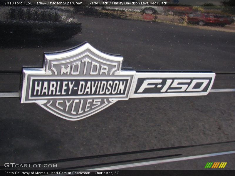 Tuxedo Black / Harley Davidson Lava Red/Black 2010 Ford F150 Harley-Davidson SuperCrew