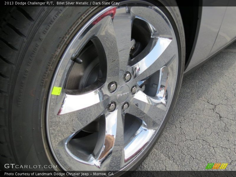 Billet Silver Metallic / Dark Slate Gray 2013 Dodge Challenger R/T