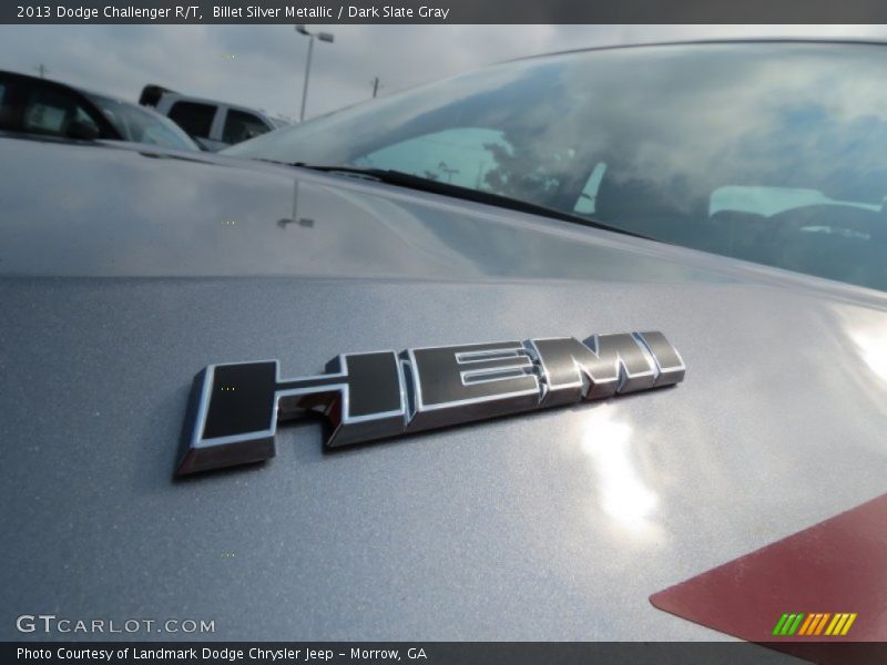 Billet Silver Metallic / Dark Slate Gray 2013 Dodge Challenger R/T