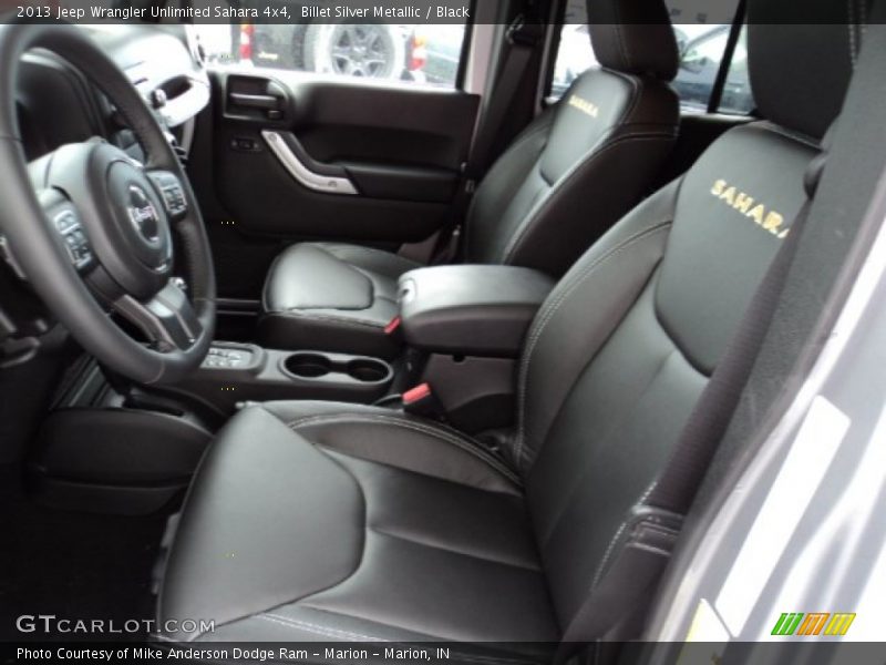 Billet Silver Metallic / Black 2013 Jeep Wrangler Unlimited Sahara 4x4